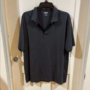 Kirkland Signature Gray Polo Shirt Relaxed Fit